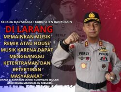 Kapolres Banyuasin Tegaskan, Masyarakat Menggunakan Music Remix di Acara Pesta Hukumannya 3 Bulan dan Denda 5 Juta  