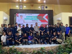 IWO Banyuasin Apresiasi Kapolres Telah memberikan Ruang Tatap Muka Dengan Jurnalis Bumi Sedulang Setudung