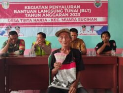 Salurkan BLT-DD Tahap Akhir, Ini Pesan Kades Tirta Harja