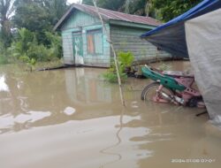 Akibat Banjire Melanda, Rumah Seorang Nenek Terndam Banjir