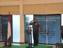 Kasdam II Sriwijaya Pimpin Acara Kenaikan Pangkat Perwira Kodam