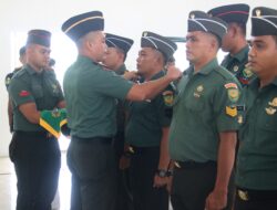 Pimpin Laporan Raport Kenaikan Pangkat, Dandim : Ini Kesejahteraan Sekaligus Tanggung Jawab