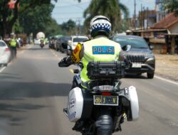 Kapolda Sumsel, Monitoring Jalur Arus balik Lebaran 1445 Hijriah