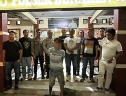 Tim Delta Resmob Tangkap Pelaku Penganiayaan dengan Senjata Tajam di Bunaken