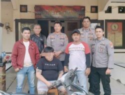 Tersangka Pencurian Kendaraan Bermotor Diamankan Tim Opsnal Polsek Malalayang 