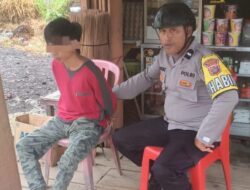 Bhabinkamtibmas Desa Kalasey Amankan Pelaku Penikaman yang Buron Selama 3 Bulan 
