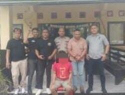 Polsek Mapanget Amankan Pelaku Perbuatan Cabut di Kecamatan Mapanget 