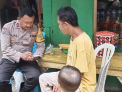 Bhabinkamtibmas Polsek Singkil Beri Dukungan dan Keterlibatan Langsung pada Masyarakat 
