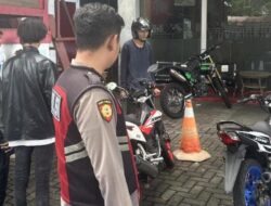 Patroli Rayon Samapta Polresta Manado Amankan Tiga Kendaraan Tanpa Plat Nomor 