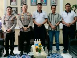 Kapolsek Maesa Lakukan Kunjungan Silaturahmi ke Mako Yonmarhanlan VIII Bitung
