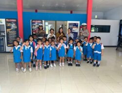 Sat Lantas Polres Kepulauan Talaud Edukasi Tertib berlalulintas Sejak Usia Dini.