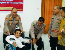 Tim Dokter RS Bhayangkara Polda Sumsel Gelar Bhakti Kesehatan, Berikan Pelayanan 113 Penyandang Disabilitas