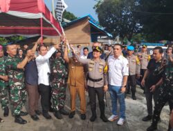 Pendistribusian Logistik Pilkada di Bitung Hari Kedua Berjalan Lancar dengan Pengawalan Ketat