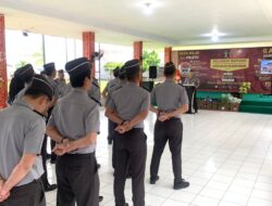 Perkuat Keamanan Jelang Nataru, Lapas Banyuasin Tambah Personel Pengamanan