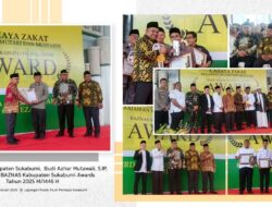 Ketua DPRD Kabupaten Sukabumi Turut Hadir Dalam Acara Baznas Kabupaten Sukabumi Award Tahun 2025