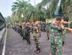 Tingkatkan Mental dan Ketahanan Fisik, Prajurit Yonarmed 15/Cailendra Gelar Lari Lintas Medan