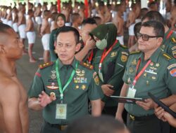 Pangdam II/Sriwijaya Pimpin Sidang Pantukhir Penerimaan Calon Tamtama