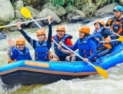 Nikmati Sensasi Seru Nya Rafting Sambil Menikmati Keindahan Alam Di Caldera Adventure Cikidang Sukabumi