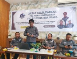 Ketum PJS Buka Rakerda, DPD Sumut Tetapkan Tiga Program