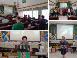 Ibadah Rutin Bulanan Gereja Oikumene Lapas Banjarmasin Dihadiri Warga Binaan Kristiani