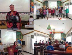 Warga Binaan Kristiani Lapas Banjarmasin Ikuti Ibadah Rutin Bulanan