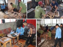 Warga Binaan Lapas Banjarmasin Asah Keterampilan Lewat Workshop Mebel