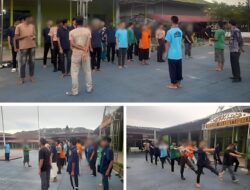 Pembinaan Pramuka Di Lapas Banjarmasin Tekankan Kedisiplinan WBP