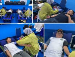 Lapas Banjarmasin Gelar Donor Darah Peringati HUT RI Ke-80