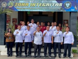 Integritas Dan Konsistensi Ditekankan Dalam Kunjungan Inspektur Wilayah I Ke Lapas Karang Intan