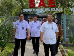 Inspektur Wilayah I Tinjau Program Pembinaan Di SAE 1 Lapas Narkotika Karang Intan