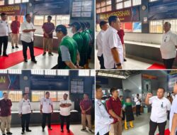 Inspektur Wilayah I Tinjau Dapur Lapas Banjarmasin