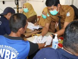 Lapas Narkotika Karang Intan Laksanakan Skrining Rontgen Dada Untuk Deteksi Dini TBC