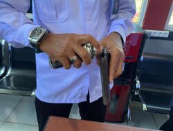 Lapas Narkotika Karang Intan Laksanakan Pemeriksaan Senjata Api Secara Rutin