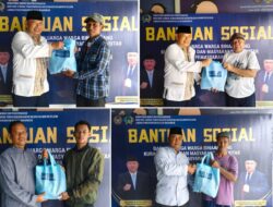 Lapas Banjarmasin Salurkan 50 Paket Bansos Untuk Warga Sekitar