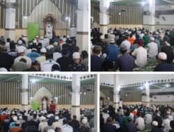 Lapas Banjarmasin Gelar Sholat Jumat, Ustadz Misran Sampaikan Tiga Amalan Utama