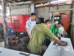 Warga Binaan Lapas Banjarmasin Kerjakan Pesanan Kitchen Set Internal Petugas