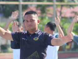 Petugas Lapas Banjarmasin Ikuti Senam Pagi Bersama