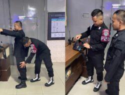 Lapas Banjarmasin Perkuat Pengawasan Melalui Pemeriksaan Ketat Di Pintu Utama