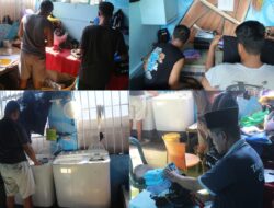 Tamping Giatja Lapas Banjarmasin Tunjukkan Dedikasi Lewat Layanan Laundry