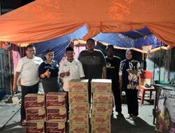 Ketua DPC Partai Gerindra Kota Makassar Eric Horas Tunjukkan Kepedulian Bagi Korban Kebakaran di Maccini Gusung