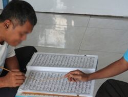 Pembelajaran Mengaji di Lapas Kelas IIA Banjarmasin Dorong WBP Perdalam Tajwid dan Pemahaman Al-Qur’an