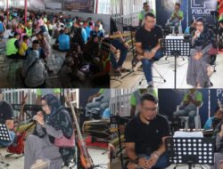 Ibu Maya Berbagi Cerita dan Nyanyian di Lapas Kelas II A Banjarmasin