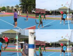 Lapas Kelas II A Banjarmasin Dorong Pembinaan Fisik Dan Mental Lewat Olahraga Voli
