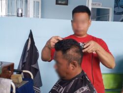 Warga Binaan Lapas Kelas II A Banjarmasin Belajar Keterampilan Pangkas Rambut Untuk Masa Depan Lebih Baik