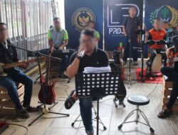 Kalapas Apresiasi Penampilan LP Project Band Sebagai Bentuk Pembinaan Kreatif Di Lapas Kelas II A Banjarmasin