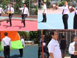 Semangat Nasionalisme CPNS Lapas Kelas IIA Banjarmasin Terpancar Dalam Gladi Kotor Hari Pahlawan