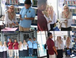 Kader Pendidikan WBP Lapas Kelas IIA Banjarmasin Antusias Ikuti Pendampingan Literasi dari Dinas Perpustakaan