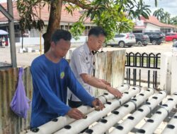 Budidaya Selada Hidroponik Jadi Media Pembinaan Keterampilan WBP Lapas Kelas IIA Banjarmasin