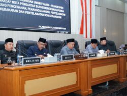 Rapat Paripurna DPRD Kab, Sukabumi ke 41 tahun sidang 2025