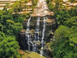 Curug Cigangsa Surade Sukabumi, Air Terjun Gratis di Tengah Hamparan Pesawahan